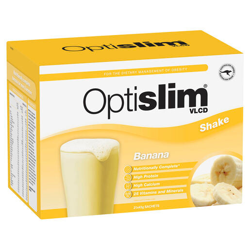 Optislim VLCD Shake Banana 21 x 43g