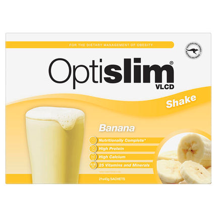 Optislim VLCD Shake Banana 21 x 43g