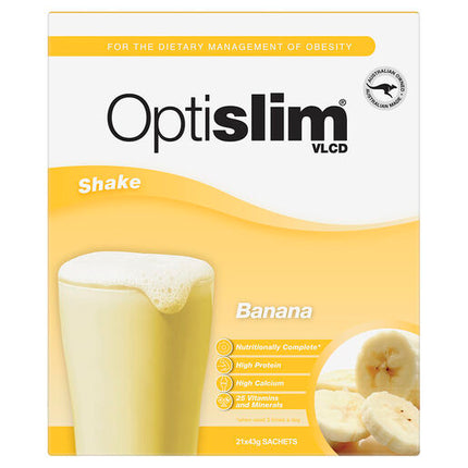 Optislim VLCD Shake Banana 21 x 43g