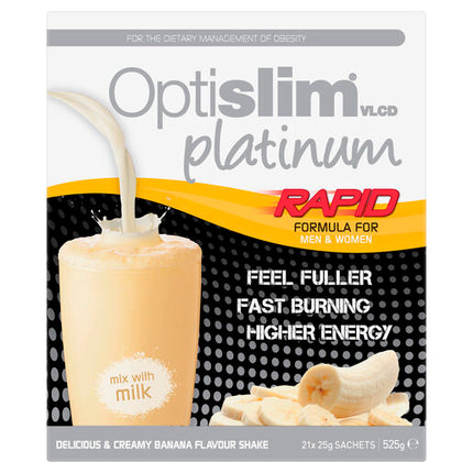 Optislim VLCD Platinum Shake Banana 21 x 25g