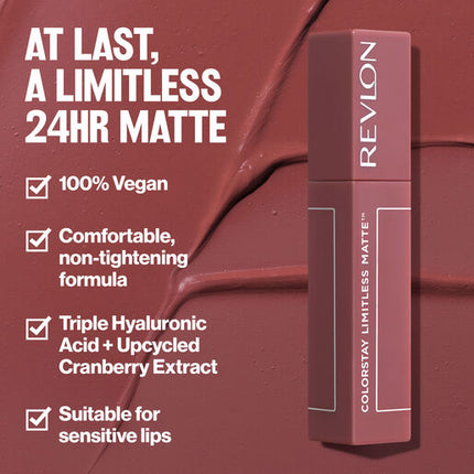 Revlon Colorstay Limitless Matte Lipstick Hype Girl