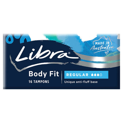 Libra Body Fit Regular Tampons 16 Pack