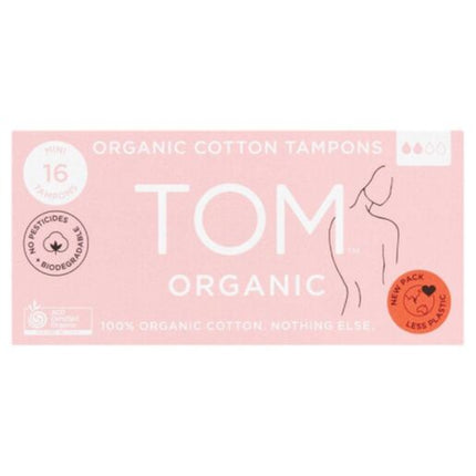 Tom Organic Tampons Mini 16