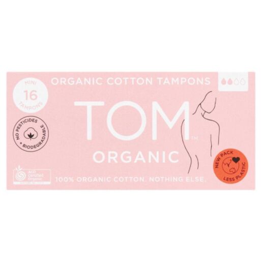 Tom Organic Tampons Mini 16
