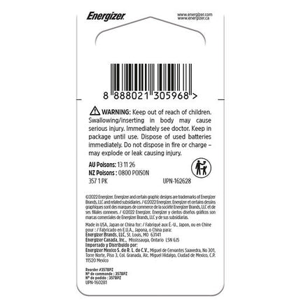 Energizer 357 Bpz