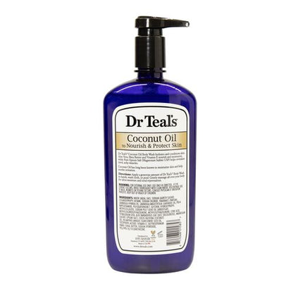 Dr Teal's Body Wash Coconut Oil 710ml