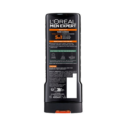 L'Oréal Men Expert Pure Carbon Shower Gel 400ml