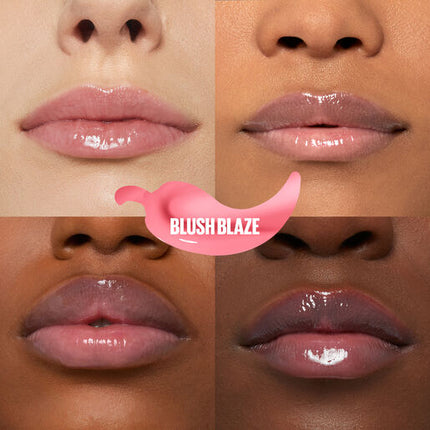 Maybelline Lifter Plump Lip Gloss 001 Blush Blaze