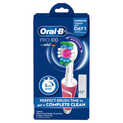 Oral B Pro 100 3D White Polish Electric Toothbrush