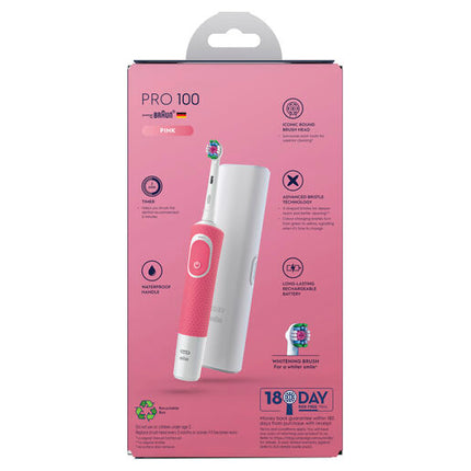 Oral B Pro 100 3D White Polish Electric Toothbrush