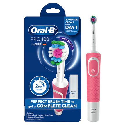 Oral B Pro 100 3D White Polish Electric Toothbrush
