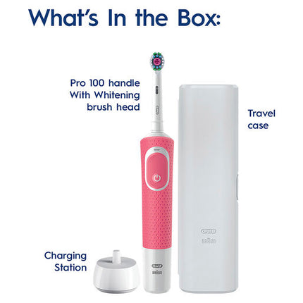Oral B Pro 100 3D White Polish Electric Toothbrush