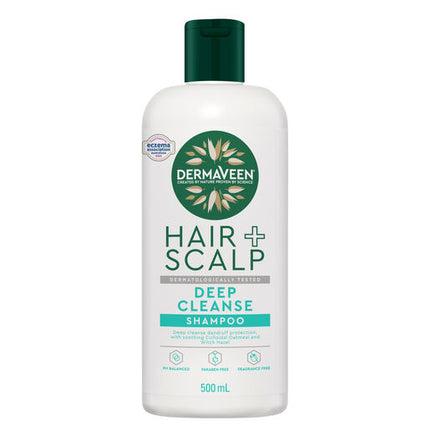 Dermaveen Hair + Scalp Deep Cleanse Shampoo 500ml