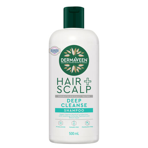 Dermaveen Hair + Scalp Deep Cleanse Shampoo 500ml