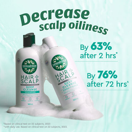 Dermaveen Hair + Scalp Deep Cleanse Shampoo 500ml