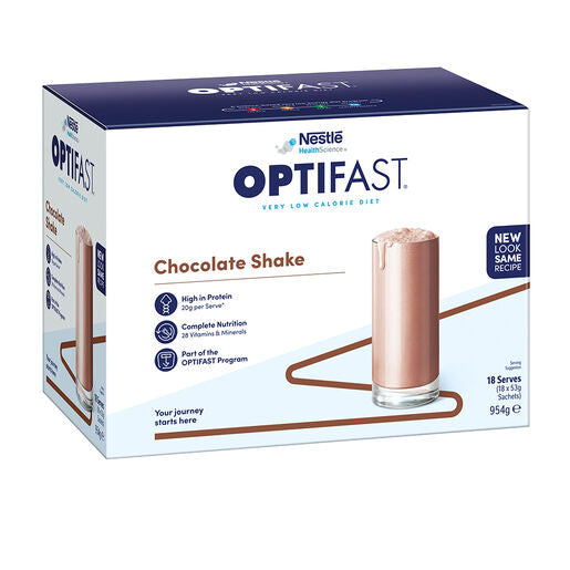 Optifast VLCD Shake Chocolate 18 x 53g