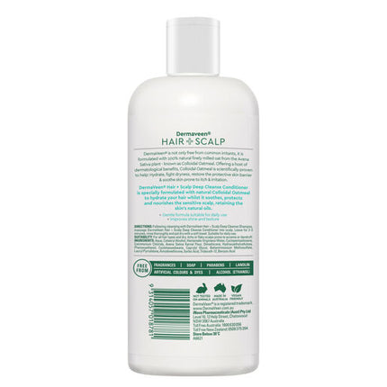 Dermaveen Hair + Scalp Deep Cleanse Conditioner 500ml