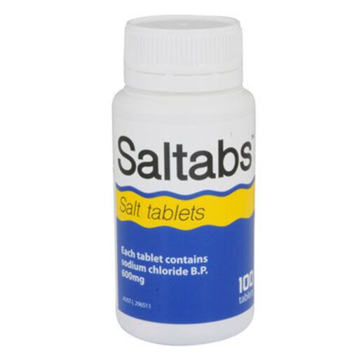 Saltabs 600mg Salt Replacement 100 Tablets