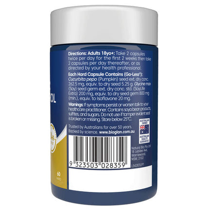 Bioglan Therapeutic Bladder Control 60 Capsules