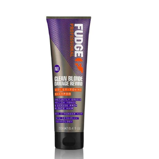 Fudge Clean Blonde Damage Rewind Violet Toning Shampoo 250ml