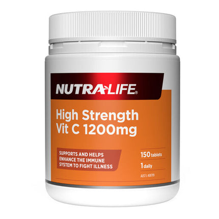 Nutra-Life High Strength Vit C 1200mg 150t