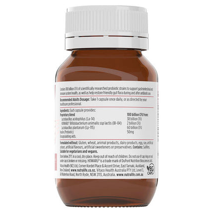 Nutra-Life ProBiotica Ultra Strength 100 Billion 30 Capsules