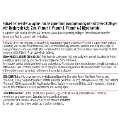 Nutra-Life Beauty Collagen+ 7 in 1