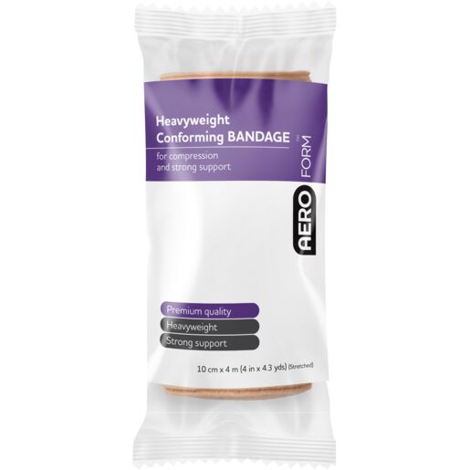 Aeroform Heavyweight Conforming Bandage 10cm x 4m