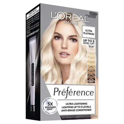 L’Oréal Paris Préférence Permanent Hair Colour - Ultra Platinum 9