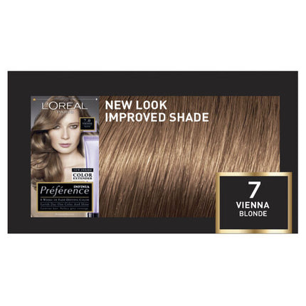 L'Oréal Paris Préférence Permanent Hair Colour - 7 Vienna (Blonde)