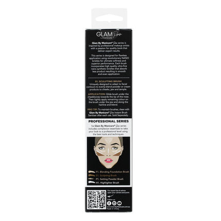 Glam by Manicare® Pro S1. Sculpting Brush