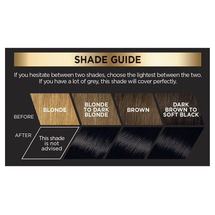 L'Oréal Paris Préférence Permanent Hair Colour - 1 Napoli (Black)
