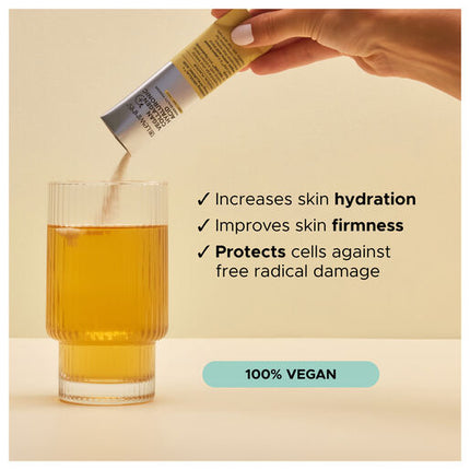 Dr LeWinn's Inner Beauty Vegan Collagen & Hyaluronic Acid Powder, Tropical Flavour - 30 X 6g