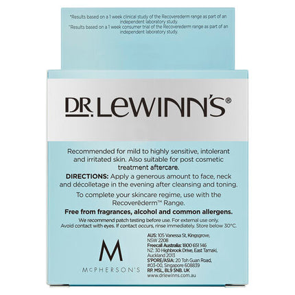Dr LeWinn's Recoverëderm Intensive Overnight Barrier Repair Balm 50mL