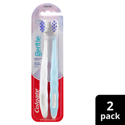 Colgate Sensitive Expert Toothbrush Ultra Soft 2 Pack