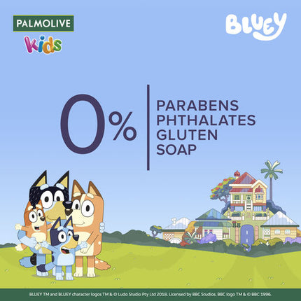 Palmolive Kids 3in1 Body Bath Hair Bluey Berry 350ml