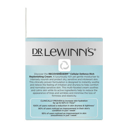 Dr LeWinn's Recoverëderm Cellular Defence Rich Replenishing Cream 50mL
