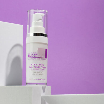 John Plunkett's SuperBright Exfoliating Skin Brightener Glyco Peel Serum 15mL