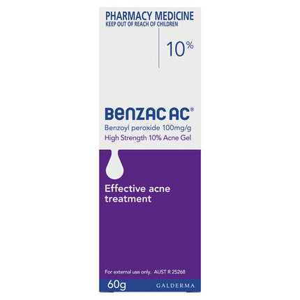 Benzac AC Acne Gel 10% 60g