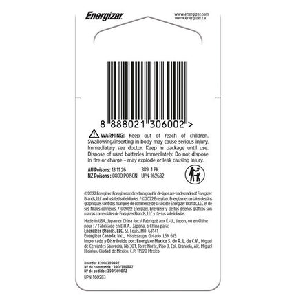 Energizer 389 Bpz