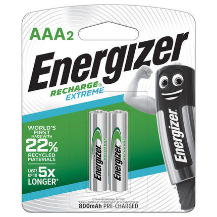 Energizer Rechargeable Aaa 2Pk