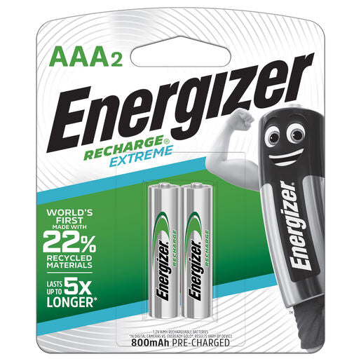 Energizer Rechargeable Aaa 2Pk
