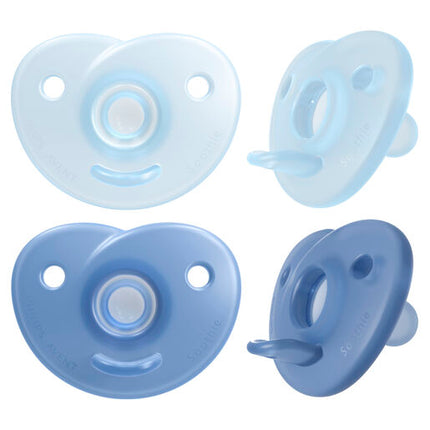 Avent Soothie 0-6 months Blue 2Pk