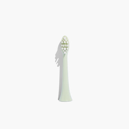 Gem Electric Toothbrush Replacement Heads Mint Green 2 Pack