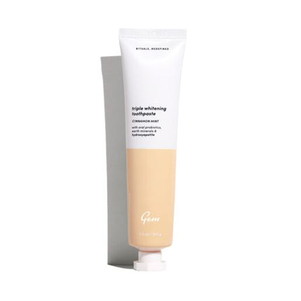 Gem Triple Whitening Toothpaste Cinnamon Mint 100g