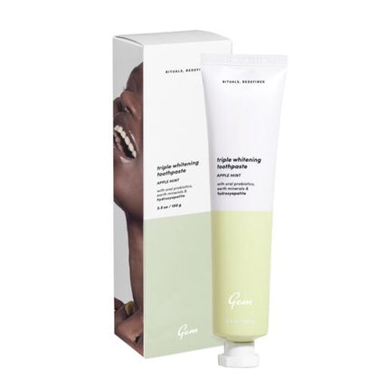 Gem Triple Whitening Toothpaste Apple Mint 100g