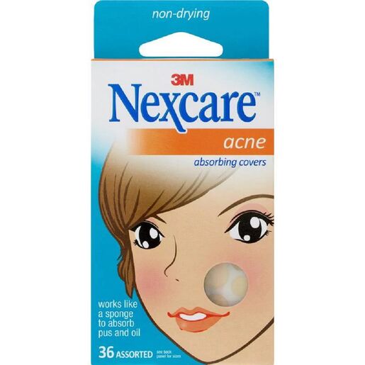 Nexcare Acne Absorbing Patches 36 Pack