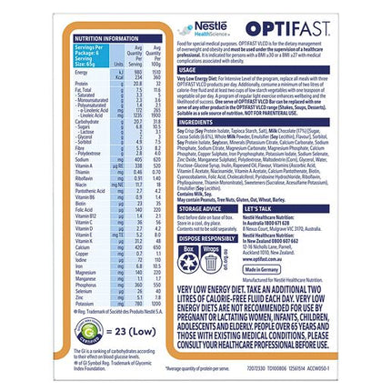 Optifast VLCD Bars Cappucino 6 x 65g