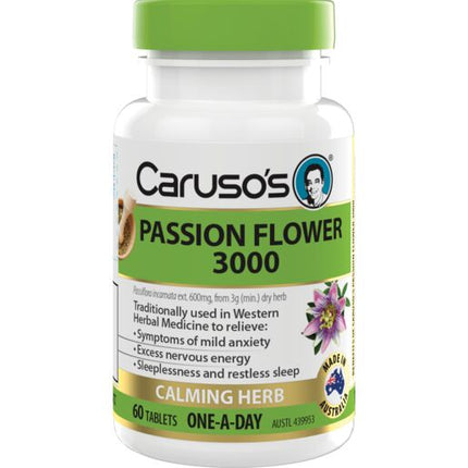 Caruso’s Passion Flower 3000 60 Tablets
