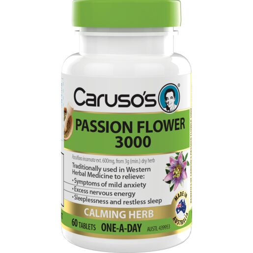 Caruso’s Passion Flower 3000 60 Tablets